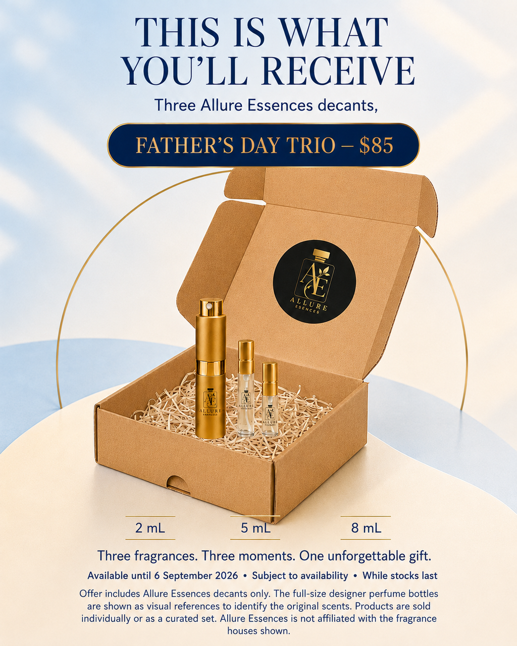 Father’s Day Fragrance Trio — Choose Your Combo