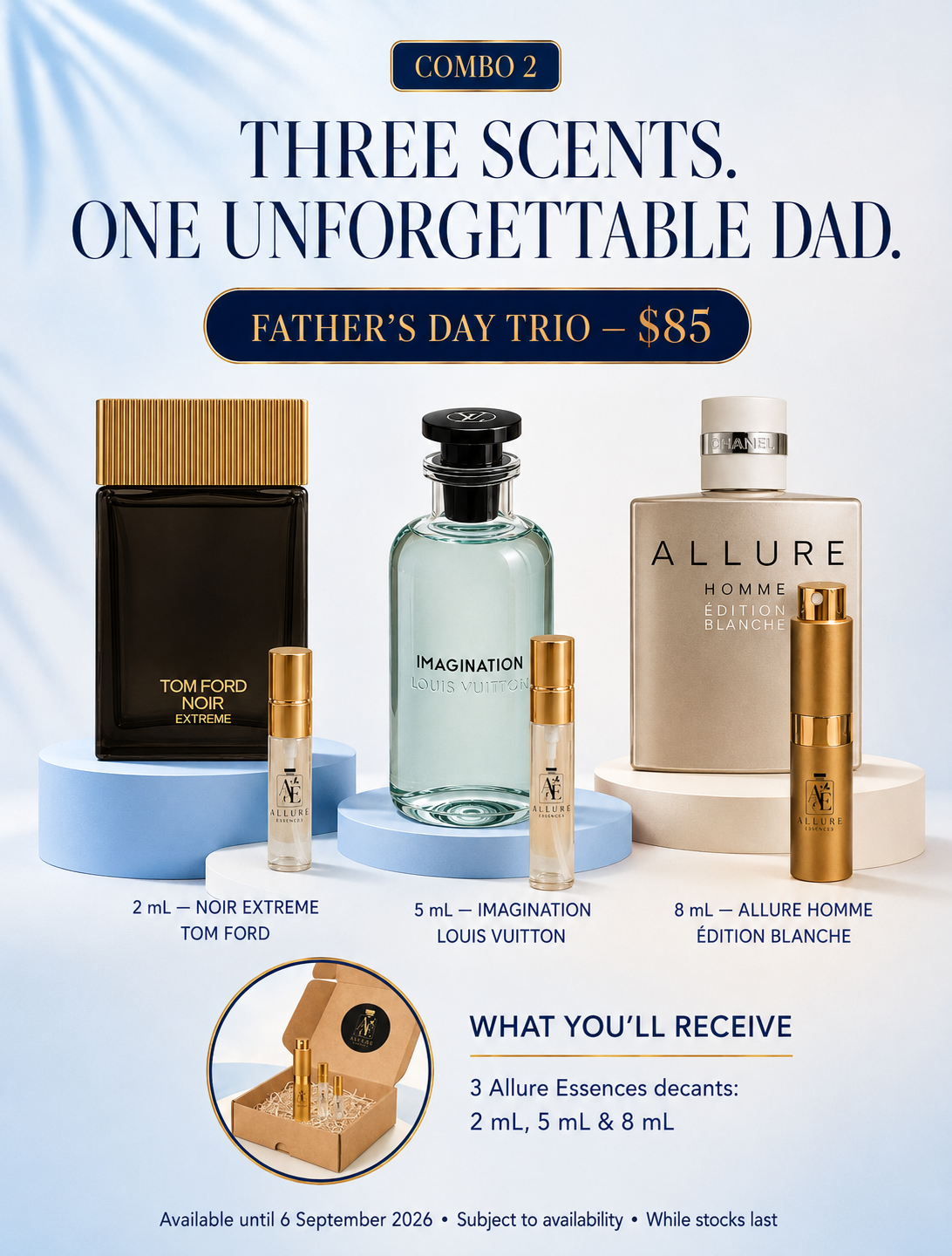 Father’s Day Fragrance Trio — Choose Your Combo